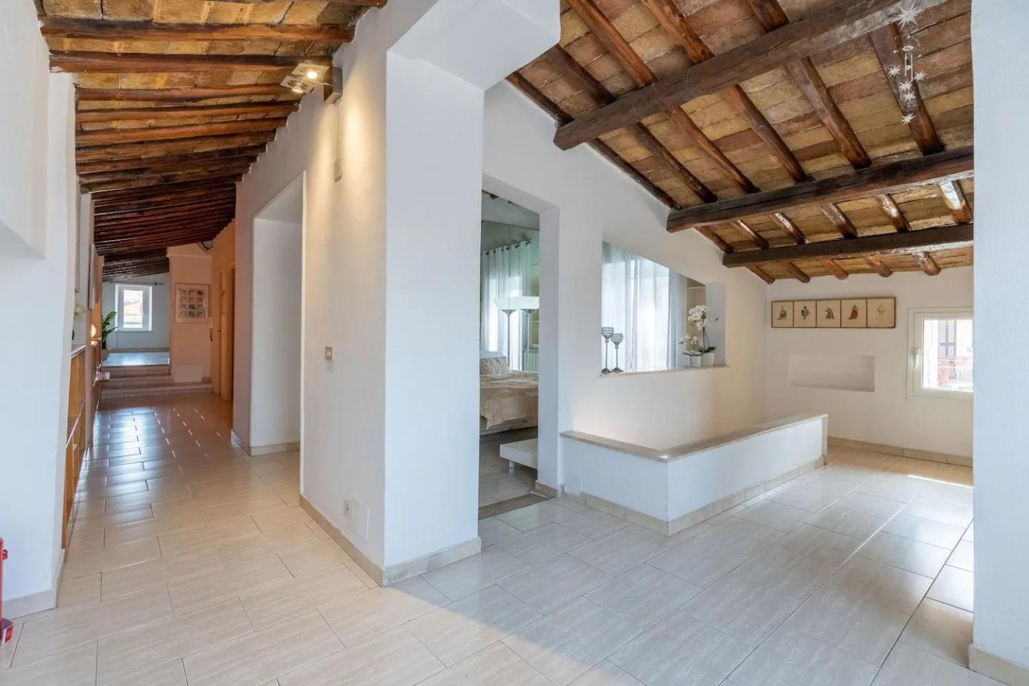 15 Min From Piazza Venezia Skyline Sanctuary In Trastevere Exterior foto