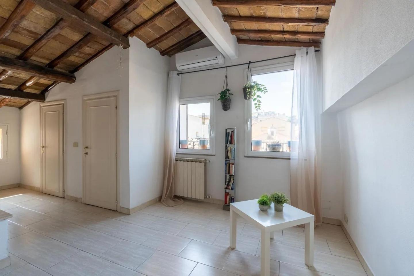 15 Min From Piazza Venezia Skyline Sanctuary In Trastevere Exterior foto