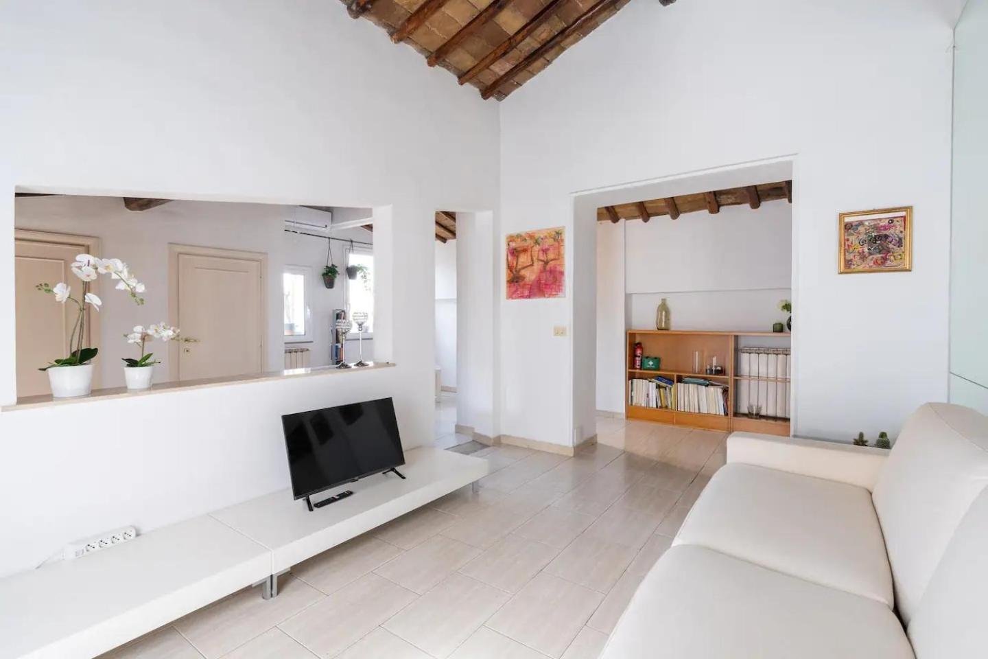 15 Min From Piazza Venezia Skyline Sanctuary In Trastevere Exterior foto