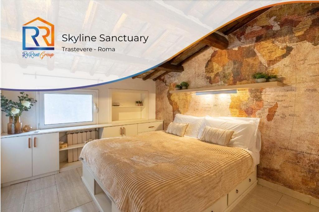 15 Min From Piazza Venezia Skyline Sanctuary In Trastevere Exterior foto
